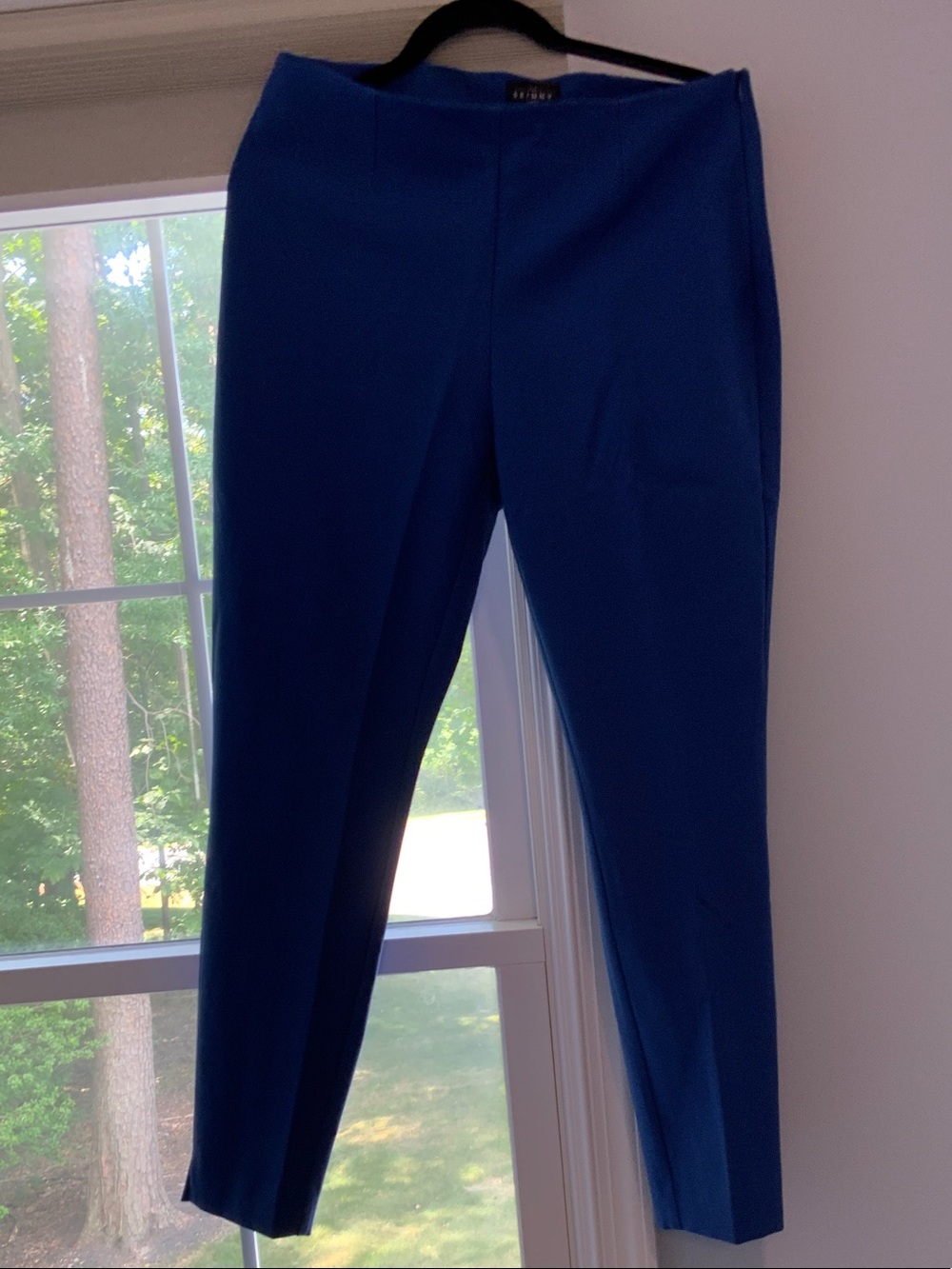 White House Black Market Royal Blue the skinny ankle pants